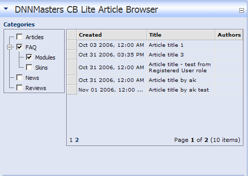 ArticleBrowser