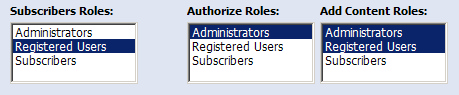 Permissions
